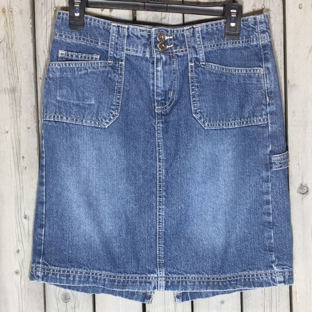 Ladies Hydraulic Jean Skirt